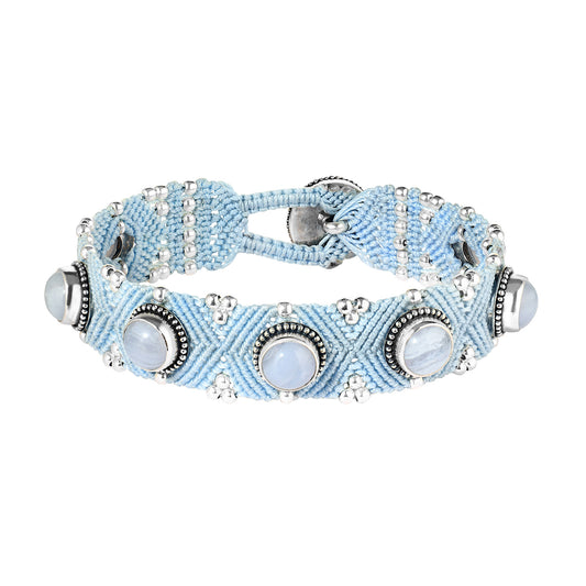 ULU bracelet with blue lace agate