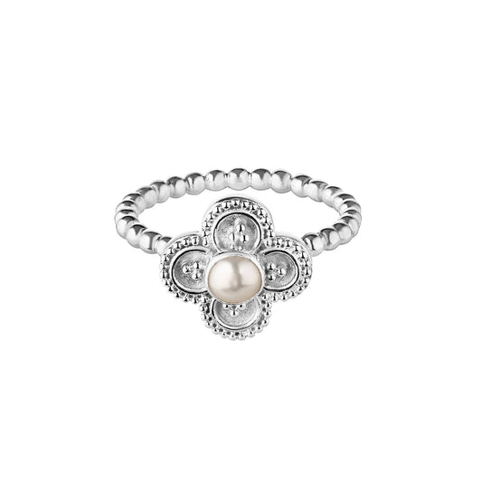Ring PITER with pearl