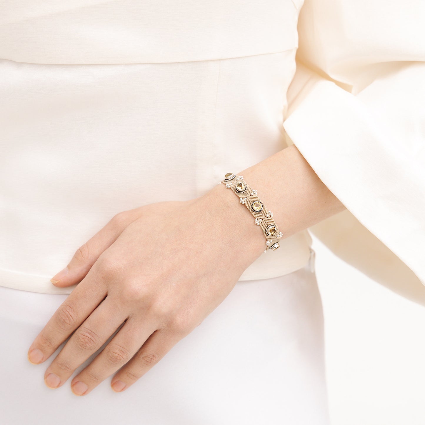 AMO bracelet with citrine